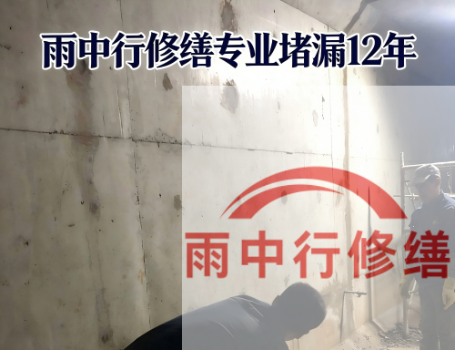 宜昌某商场电梯井堵漏案例